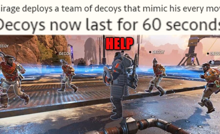 MIRAGE is META NOW thanks to his INSANE BUFF in Apex Legends!