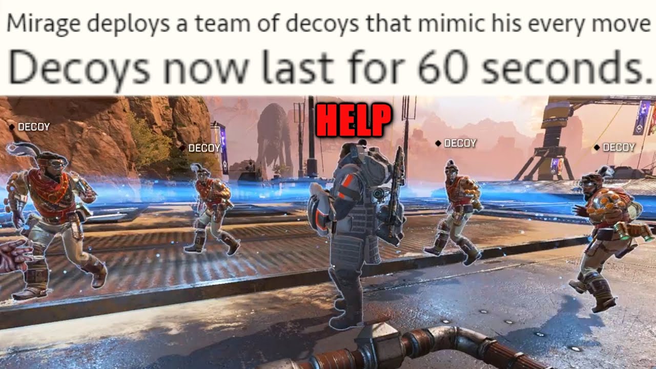 MIRAGE is META NOW thanks to his INSANE BUFF in Apex Legends!