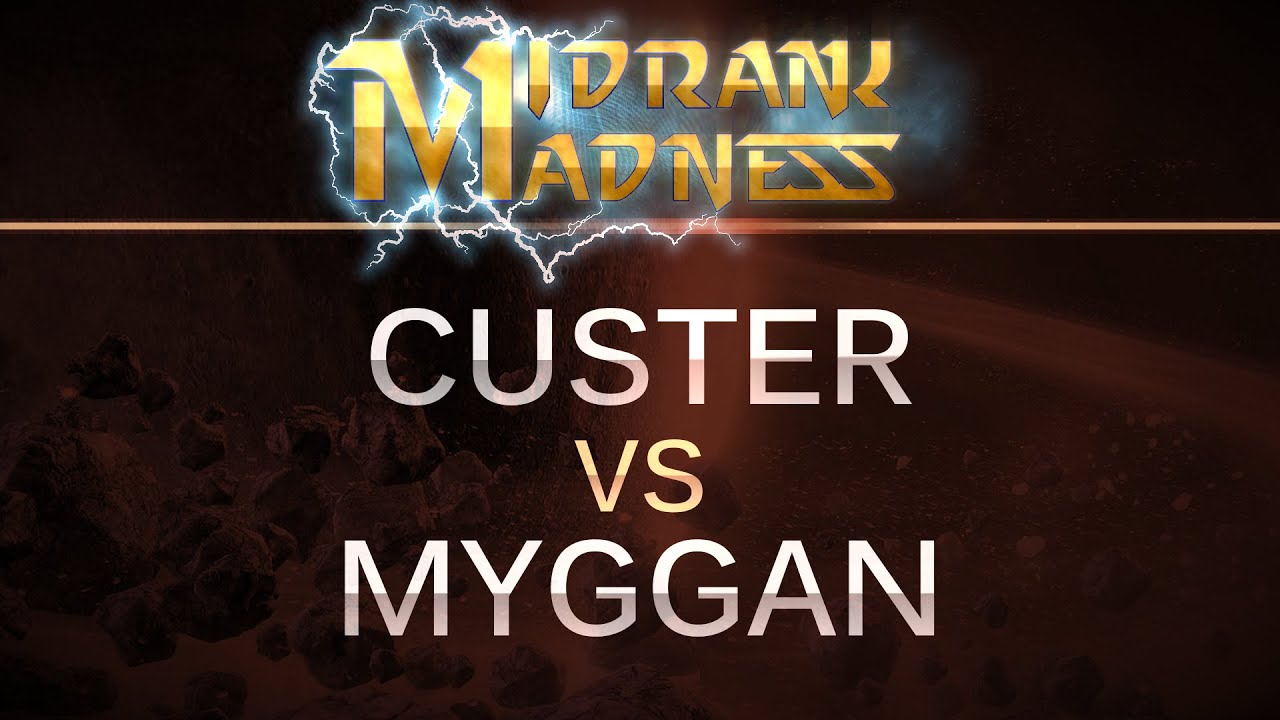SC2 -- Midrank Madness -- Custer (T) v Myggan (Z) on Ruins of Seras