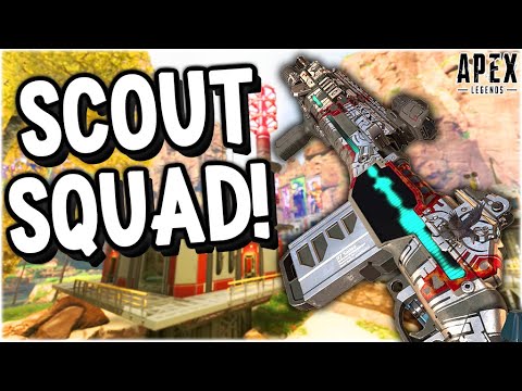 SCOUT SQUAD ON KINGS CANYON!!! (Apex Legends)