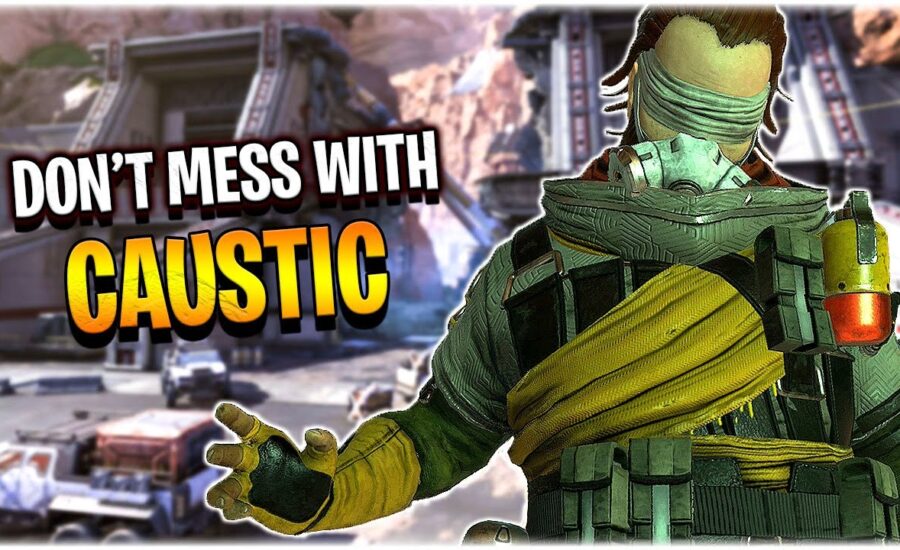 this is for everyone who thinks Caustic is useless now that he got nerfed (Apex Legends Season 8)