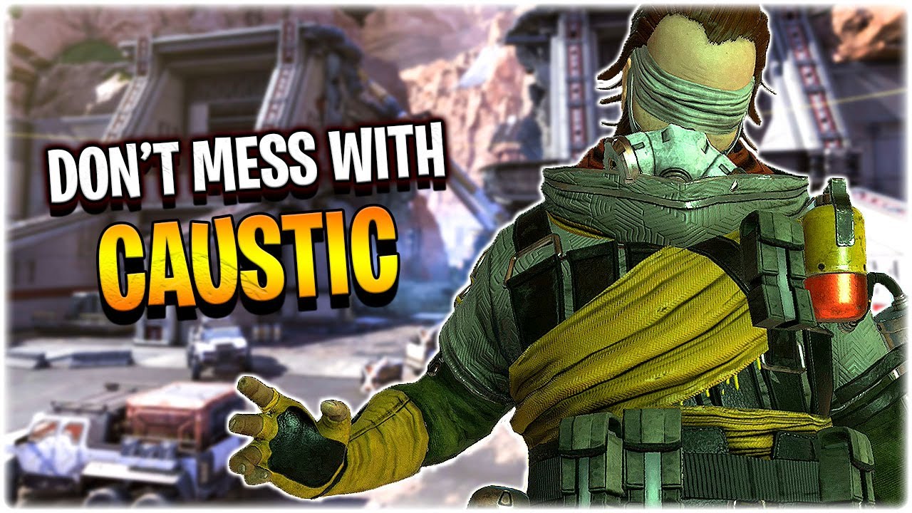 this is for everyone who thinks Caustic is useless now that he got nerfed (Apex Legends Season 8)
