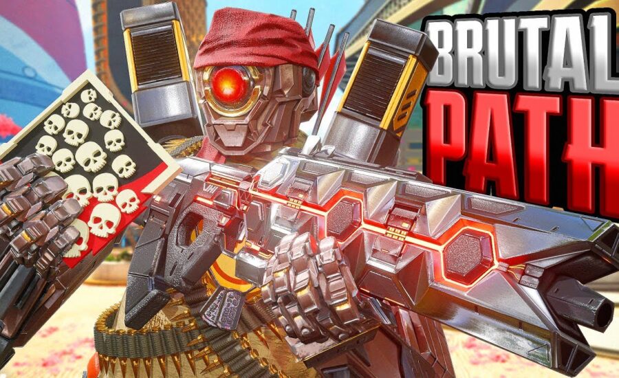 BRUTAL Pathfinder 22 KILLS and 4,400 Damage Apex Legends Gameplay Season 19