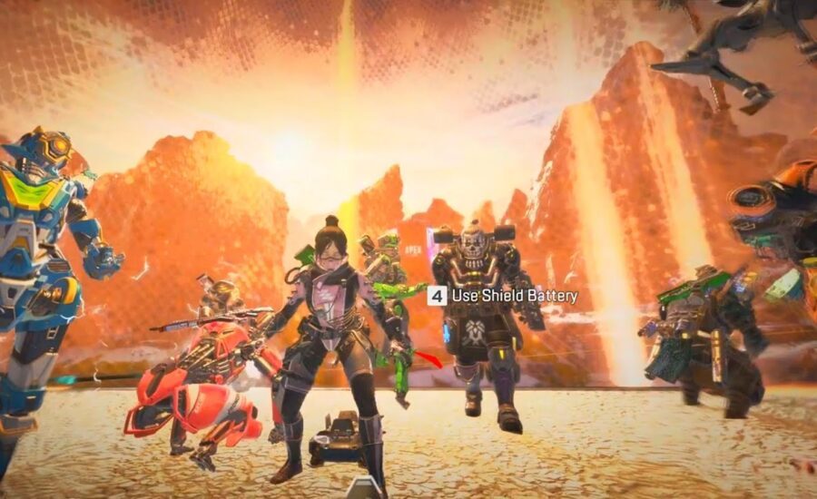 Celebrating my BIRTHDAY with an ENTIRE SERVER in Apex Legends