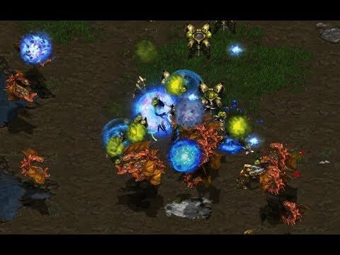 EPIC - Draco (P) v InControl (Z) Tau Cross - StarCraft - Brood War REMASTERED