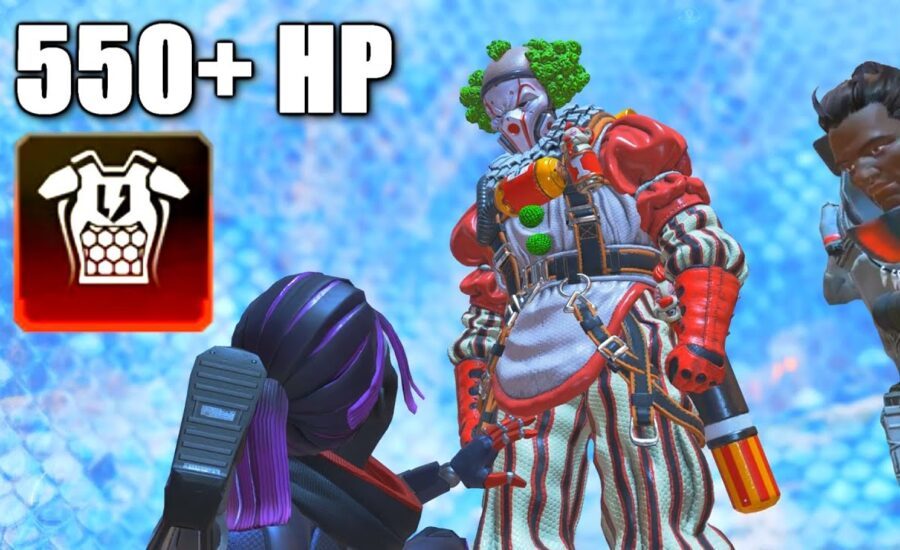 Gibby & Caustic with Heirloom EVO SHIELDS is OP in Apex Legends