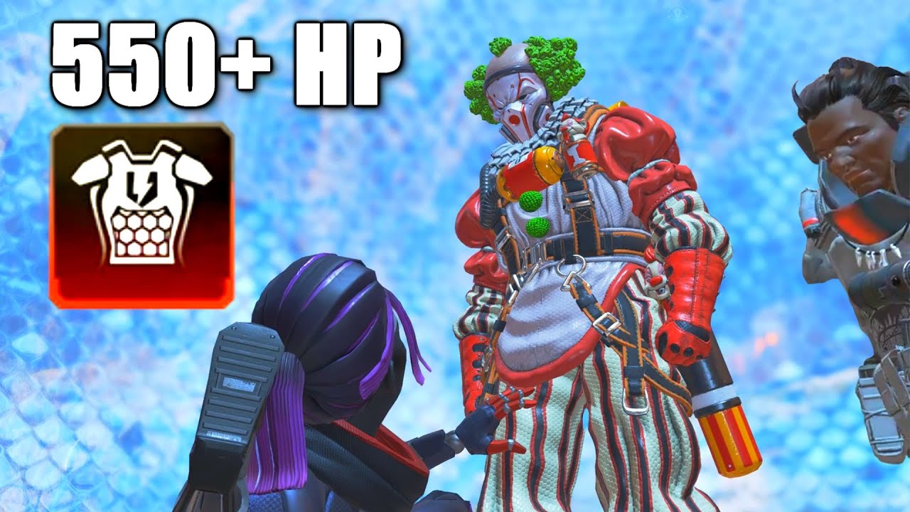 Gibby & Caustic with Heirloom EVO SHIELDS is OP in Apex Legends