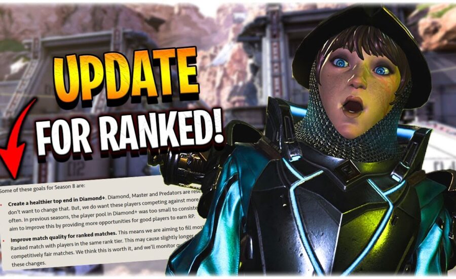 HUGE update to RANKED making it 100x BETTER!! (Apex Legends Season 8)