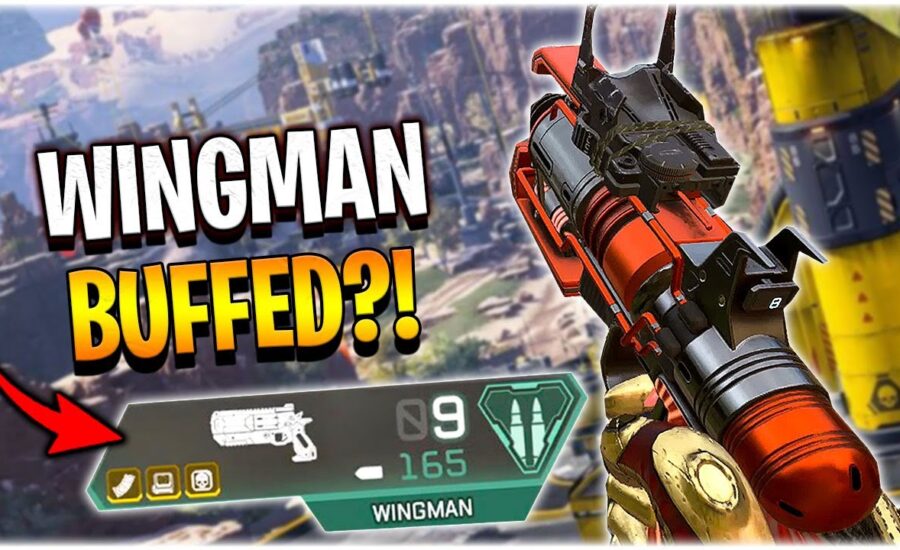 I CAN'T BELIEVE THEY BUFFED THE WINGMAN!?! (Apex Legends Season 8)