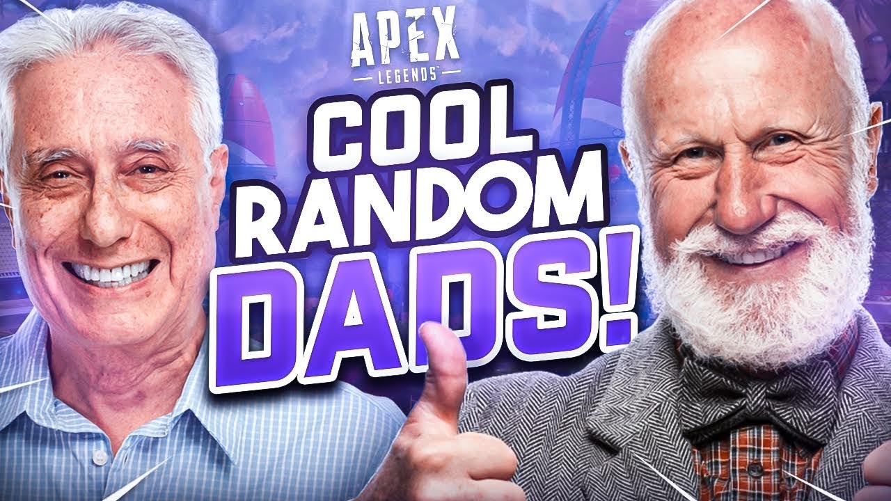 I Carried TWO RANDOM DADS In APEX LEGENDS!