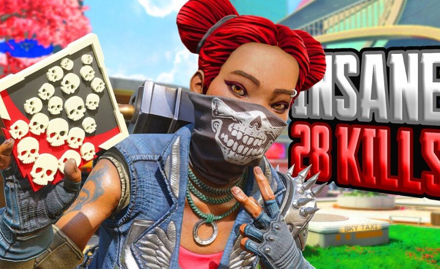 INSANE Lifeline 28 KILLS and 4,900 Damage Apex Legends Gameplay Season 19 14 INSANE Lifeline 28 KILLS and 4,900 Damage Apex Legends Gameplay Season 19