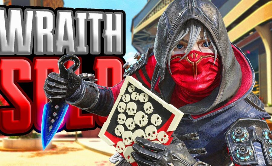 INSANE Wraith SOLO and 25 KILLS & 5,200 Damage Apex Legends Gameplay Season 19