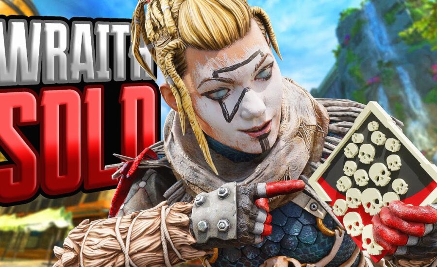 INSANE Wraith SOLO and 26 KILLS & 4,200 Damage Apex Legends Gameplay Season 19