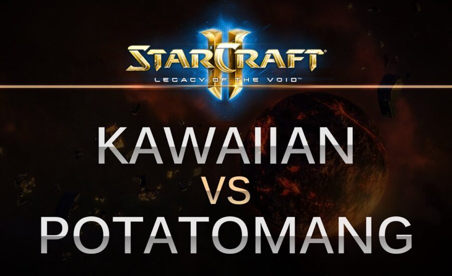 SC2 -- LOTV -- Kawaiian (T) v PotatoMang (Z) on Dusk Towers with Hartless!