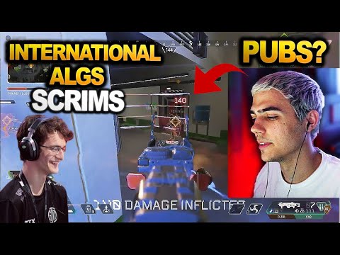 TSM Imperialhal team play like pubs in International ALGS  Scrims !! ( apex legends )