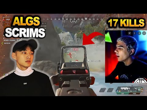 TSM Imperialhal watches how Alliance_YUKI team wins ALGS SCRIMS with 17 kills !!