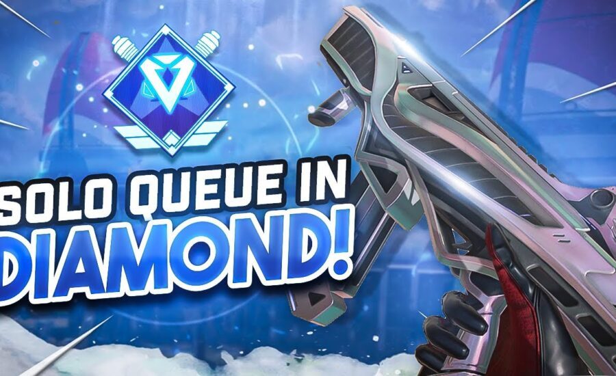 What it's like SOLO QUEING IN DIAMOND! (Apex Legends)