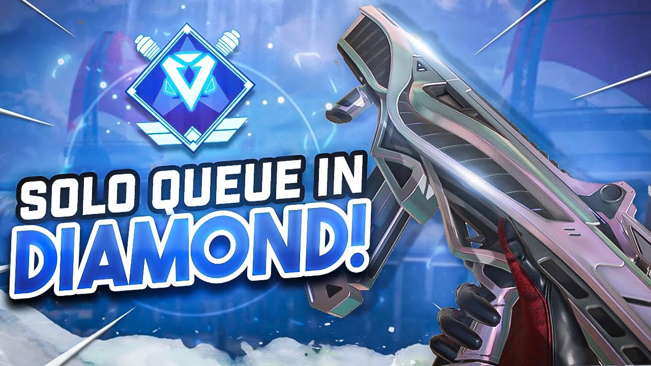 What it's like SOLO QUEING IN DIAMOND! (Apex Legends)