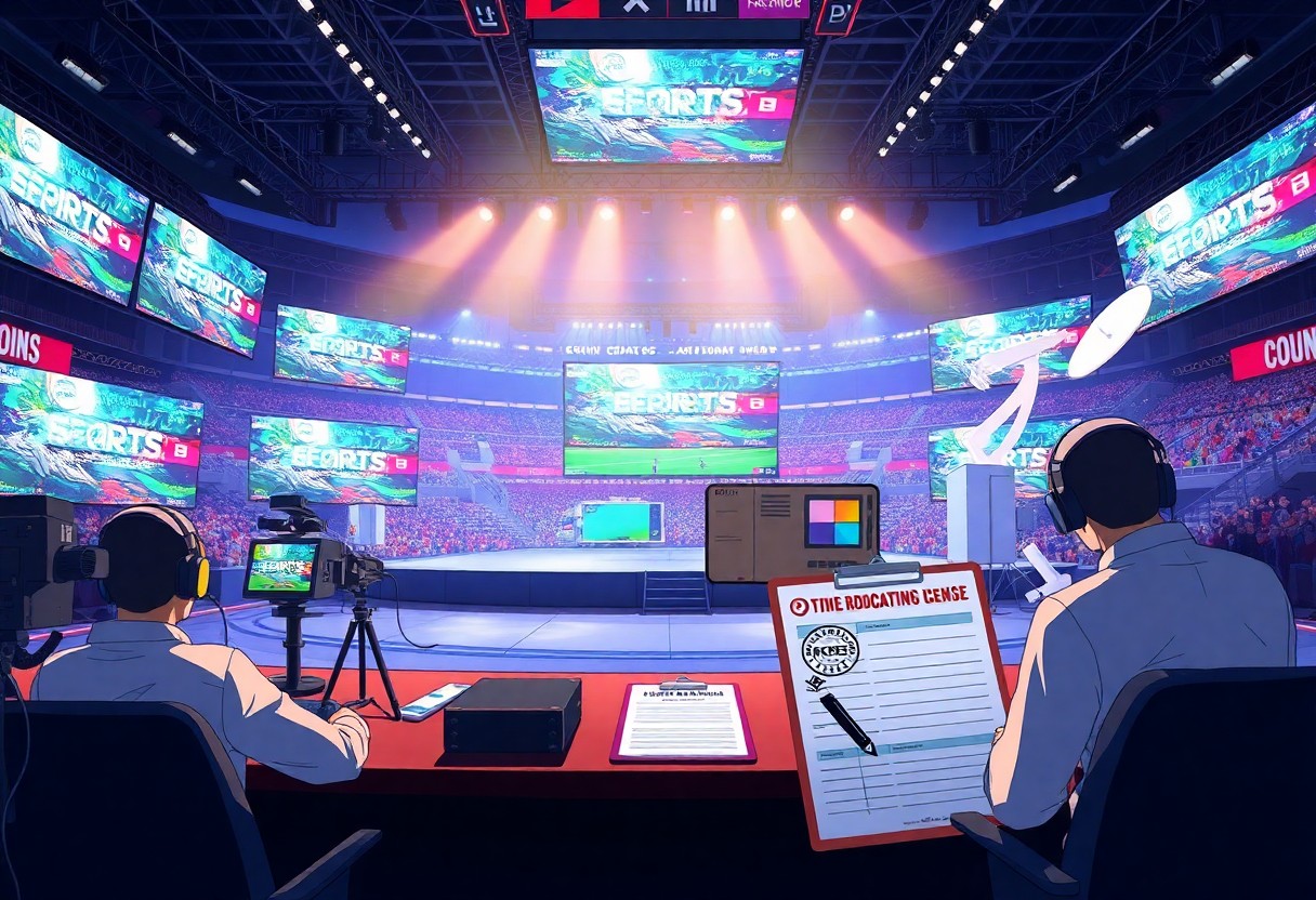 esports broadcasting rights and media regulations