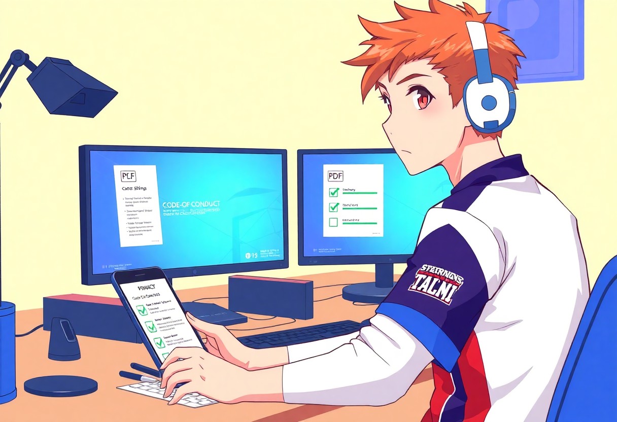 esports player social media guidelines njh