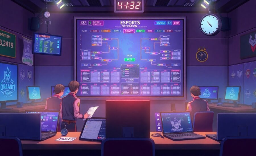 esports tournament scheduling and delay management oga