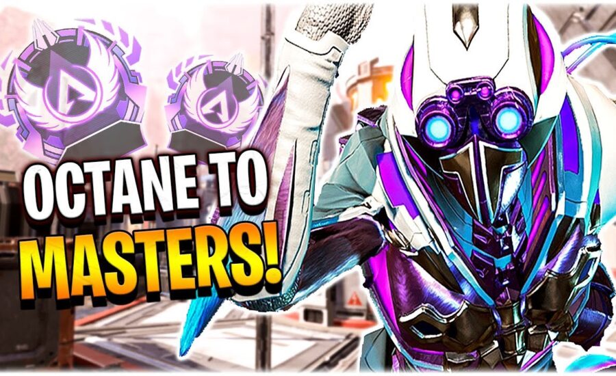 grinding to Masters rank with OCTANE ONLY!! (Apex Legends Season 8)