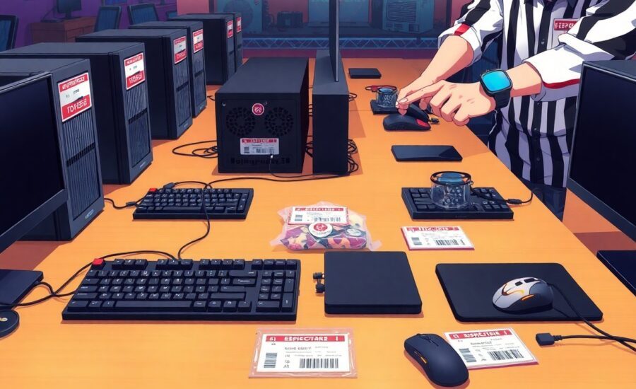 hardware and equipment regulations in esports competitions xyp
