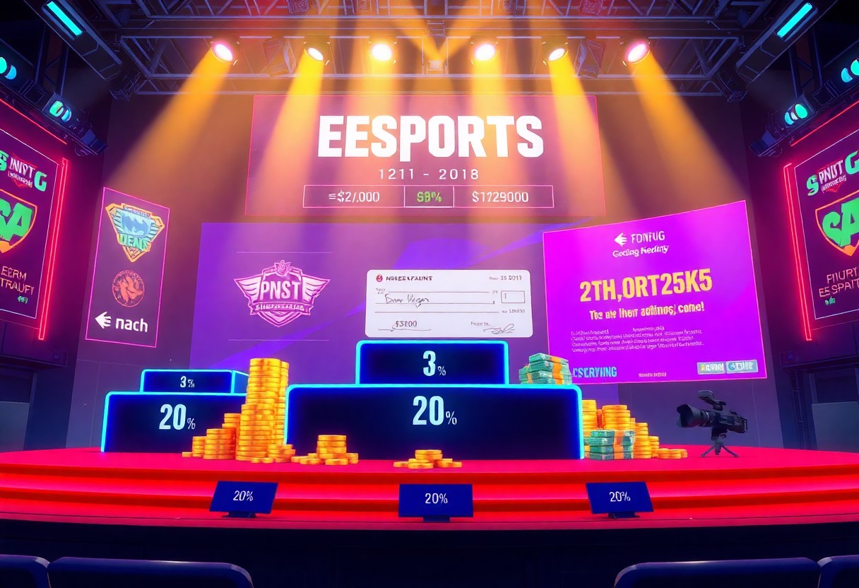 Prize money distribution frameworks in esports tournaments