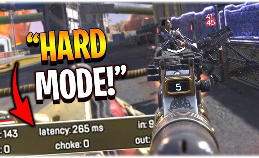 slayin' in Apex with a HUGE disadvantage.. (Apex Legends Season 8)