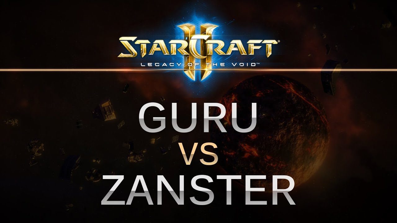 SC2 -- Legacy of the Void -- Guru (Z) v Zanster (Z) G2 on Prion Terraces