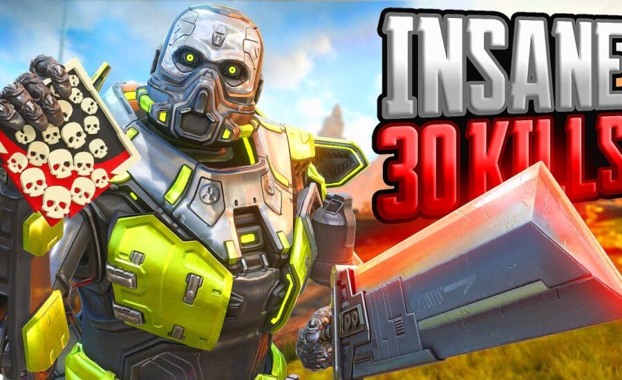 INSANE Caustic 30 KILLS and 4,700 Damage Apex Legends Gameplay Season 19 32 INSANE Caustic 30 KILLS and 4,700 Damage Apex Legends Gameplay Season 19