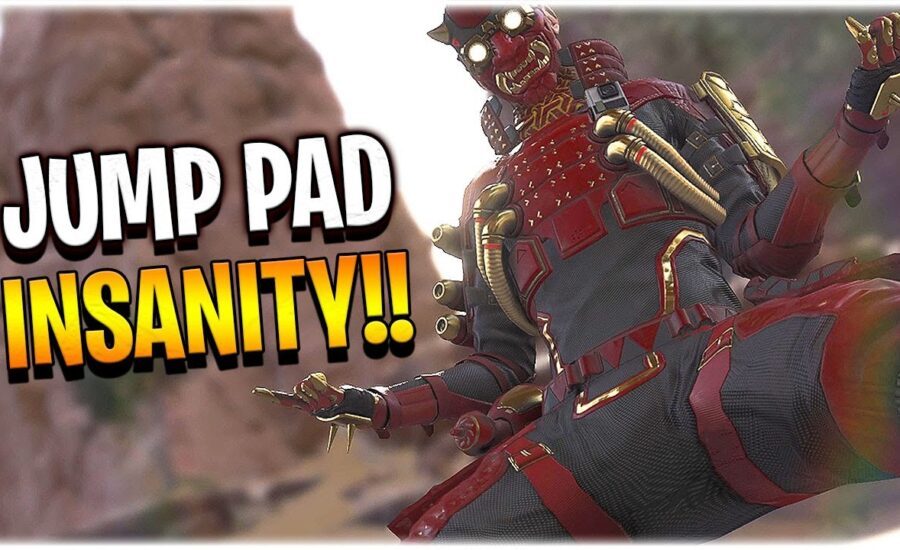 INSANE plays with Octane's Jump Pad!! (Apex Legends Season 8)