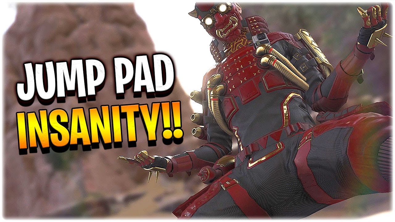 INSANE plays with Octane's Jump Pad!! (Apex Legends Season 8)