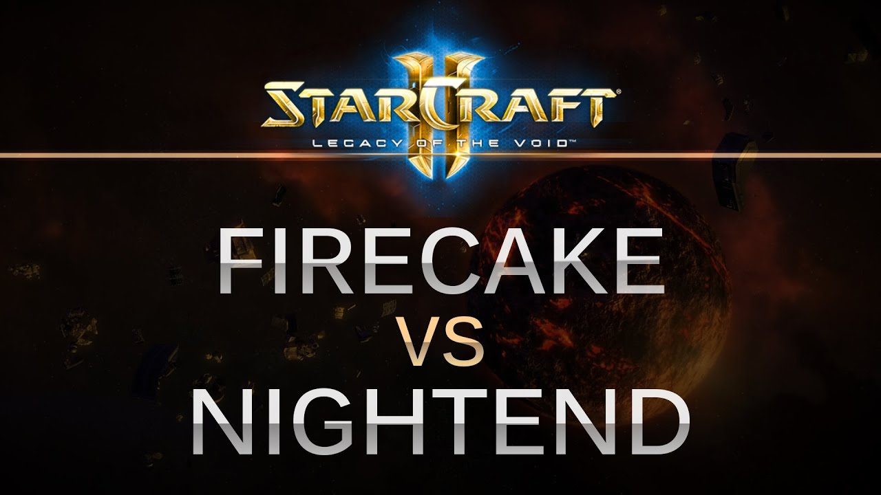 SC2 -- LOTV -- Firecake (Z) v NightEnD (P) on Orbital Shipyard 1 SC2 -- LOTV -- Firecake (Z) v NightEnD (P) on Orbital Shipyard