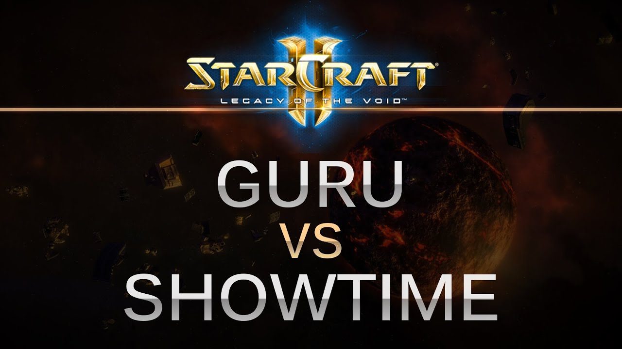 SC2 -- Legacy of the Void -- Guru (Z) v ShoWTimE (P) on Dusk Towers