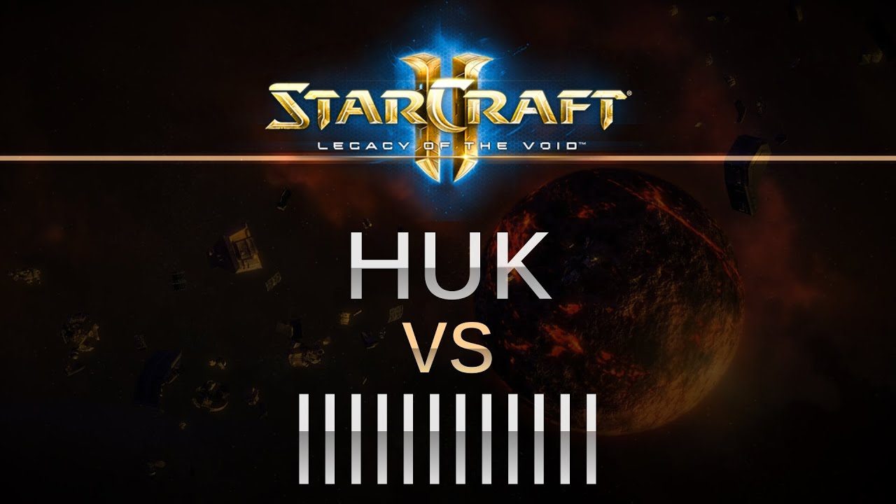 StarCraft 2 -- LOTV -- HuK (P) v |||||||||||| (P) on Dusk Towers