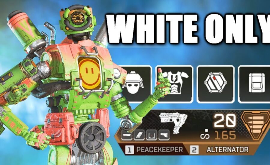 The *WHITE ONLY* Challenge in Apex Legends 12 The *WHITE ONLY* Challenge in Apex Legends