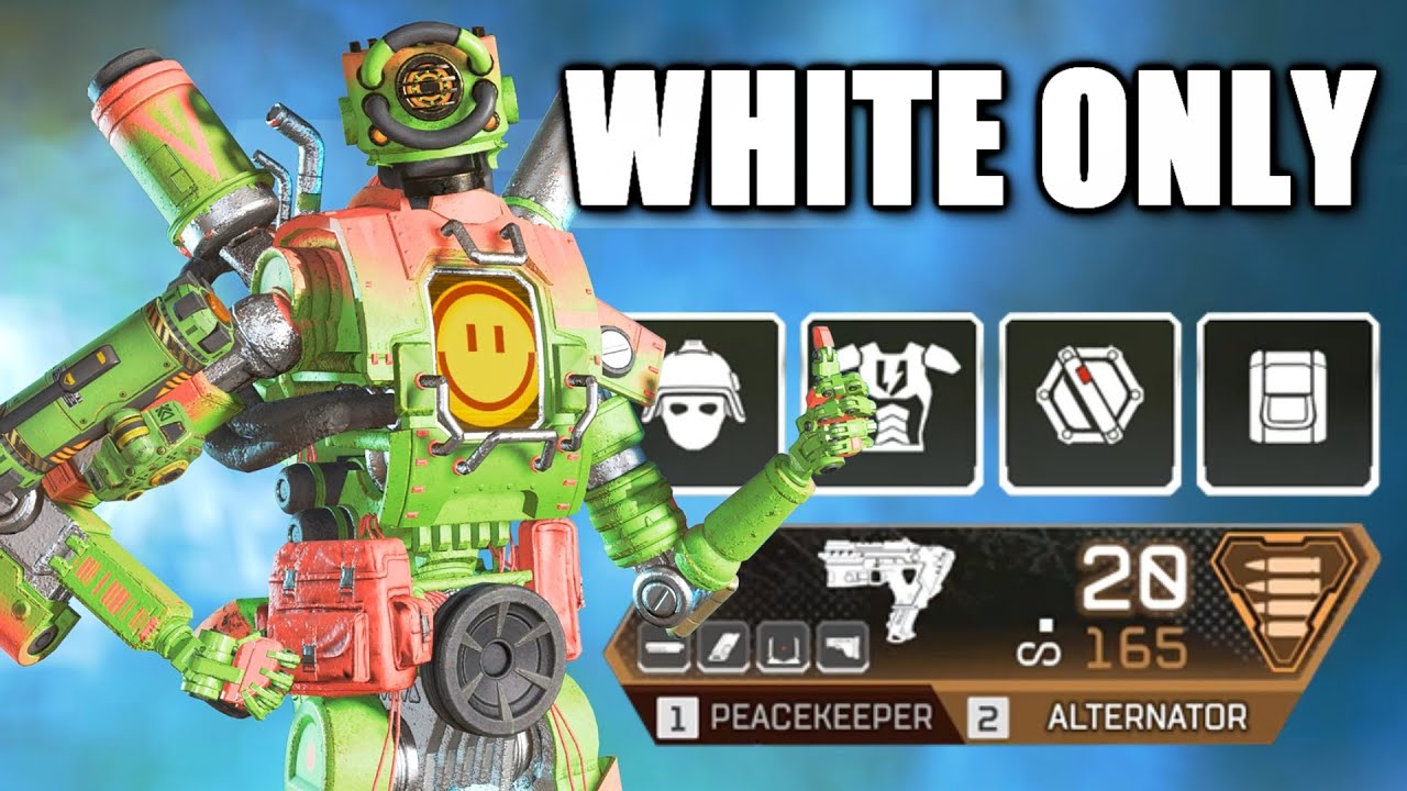 The *WHITE ONLY* Challenge in Apex Legends