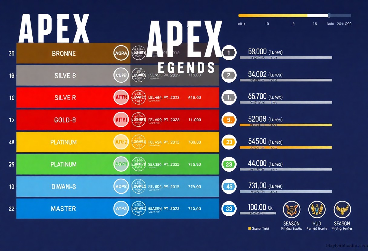 Apex Legends ranked leagues structure and progression requirements 3 apex legends ranked structure and progression tur