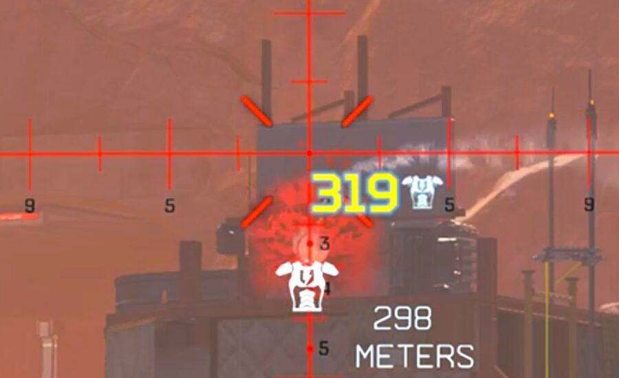 as the video goes on, the snipes get better in apex legends