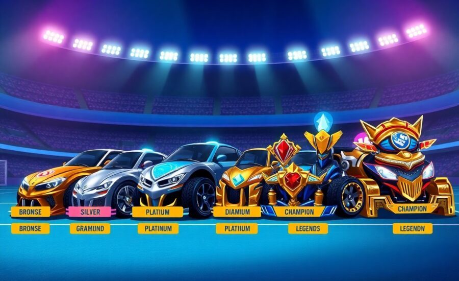 Rocket League rank hierarchy from Bronze to Supersonic Legend 6 rocket league ranks bronze to supersonic legend bok