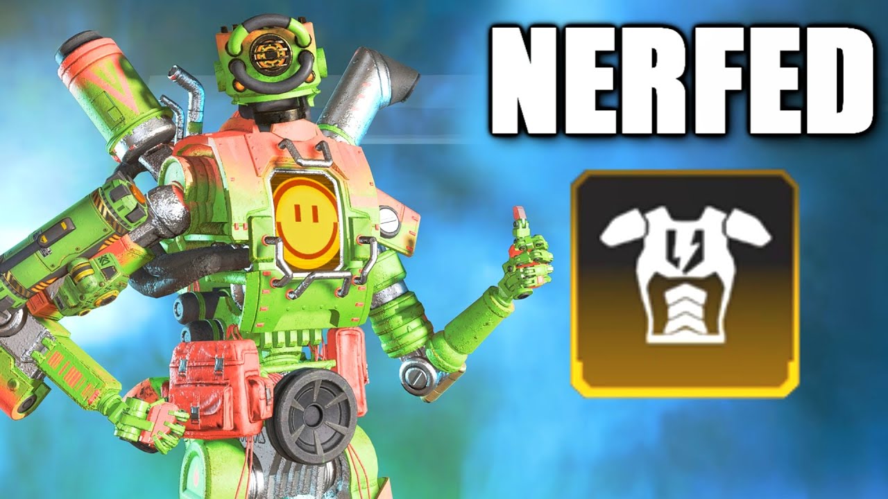 so it looks like in season 5 the golden bodyshield is getting nerfed in apex legends 7 so it looks like in season 5 the golden bodyshield is getting nerfed in apex legends