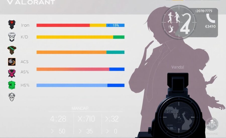 Breakdown of Valorant competitive ranks and performance metrics 19 valorant ranks and performance metrics ndo