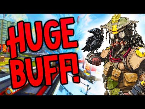 BLOODHOUND BUFF IS NUTS!!! *CLUTCH* (Apex Legends)