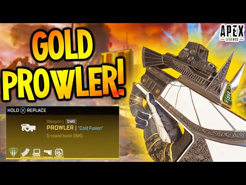I Got The GOLD PROWLER in Season 4! (Apex Legends)