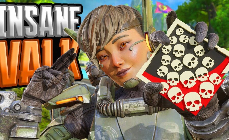 INSANE Valkyrie 27 KILLS and 5,200 Damage Apex Legends Gameplay Season 19