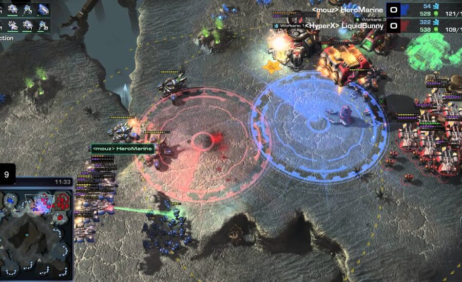 SC2 -- LOTV -- Bunny (T) v HeroMarine (T) on Lerilak Crest