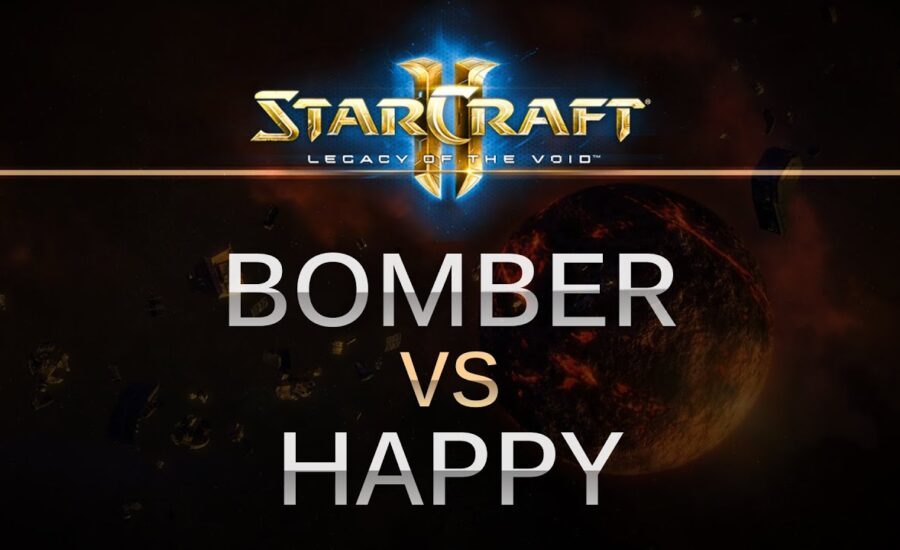 SC2 -- Legacy of the Void -- Bomber (T) v Happy (T) G2 on Dusk Towers 16 SC2 -- Legacy of the Void -- Bomber (T) v Happy (T) G2 on Dusk Towers