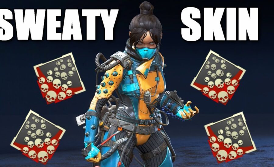 The NEW Sweaty Wraith Skin in Apex Legends