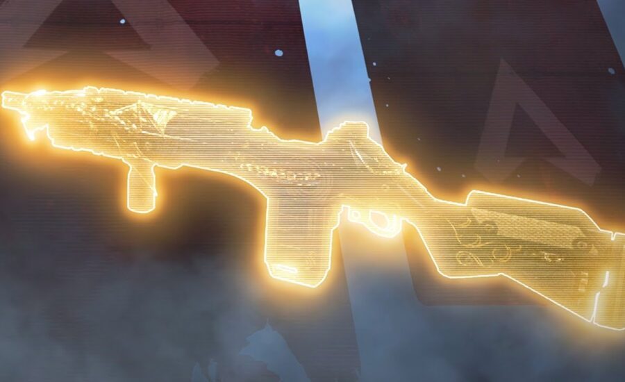 only gods can aim with this op "sniper" in apex legends